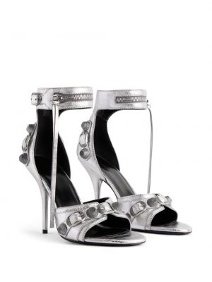 Sandály Balenciaga stříbrné
