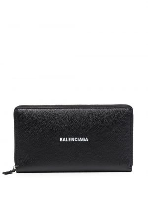 Πορτοφόλι με σχέδιο Balenciaga μαύρο