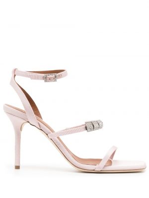 Sandale mit kristallen Malone Souliers pink