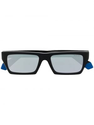 Sonnenbrille mit print Msgm schwarz
