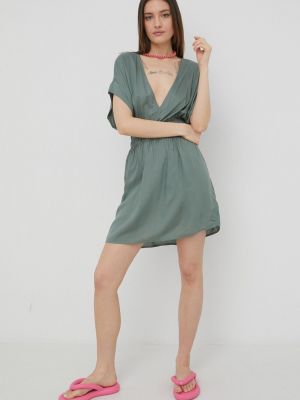 Плаття міні Roxy, зелене