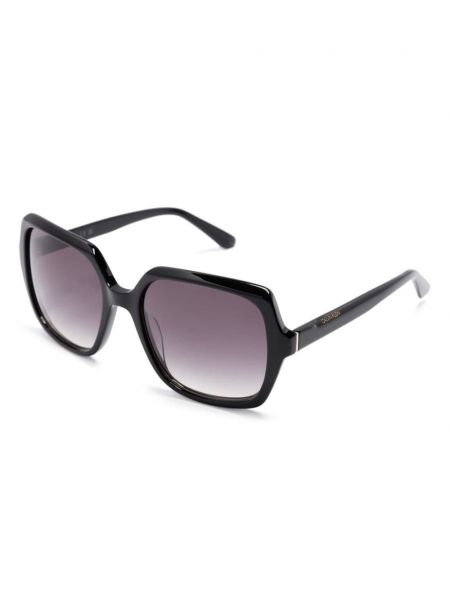 Okulary przeciwsłoneczne oversize Calvin Klein czarne
