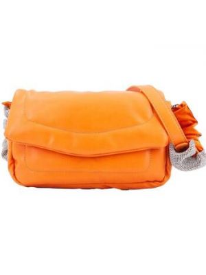 Pomarańczowa torba na ramię Menbur
