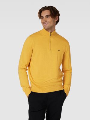 Dzianinowy sweter Fynch-hatton żółty
