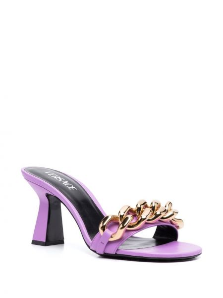 Sandales Versace violets
