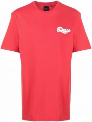 Camiseta con estampado Deus Ex Machina rojo