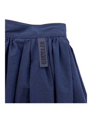 Mini spódniczka Moncler niebieska