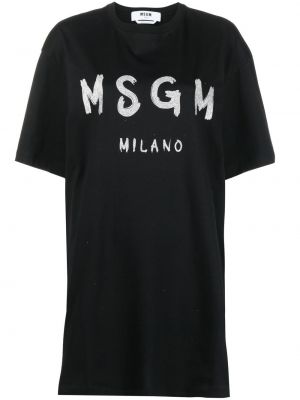 Mini ruha Msgm - Fekete