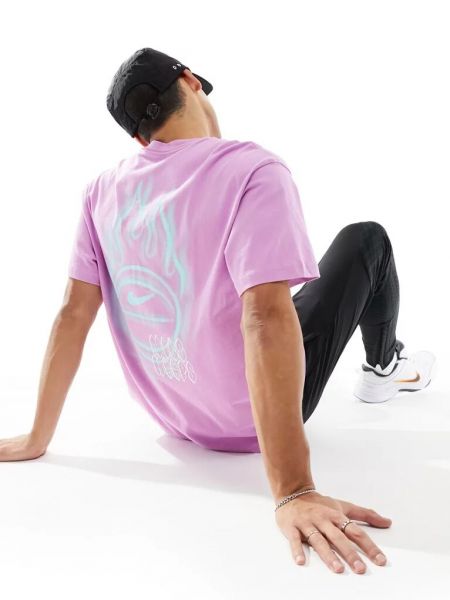 Поло Nike фиолетовое