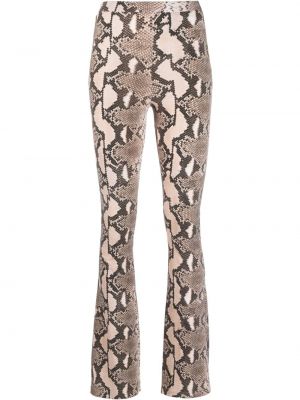 Voľné nohavice s potlačou s leopardím vzorom Stella Mccartney