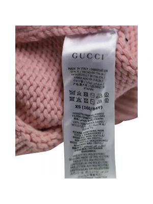 Top de lana Gucci Vintage rosa