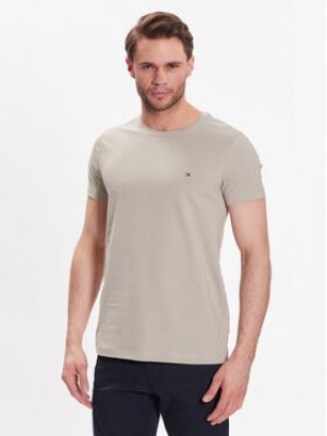 Polokošeľa Tommy Hilfiger - béžová