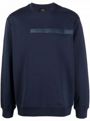 Sweatshirt Armani Exchange blå