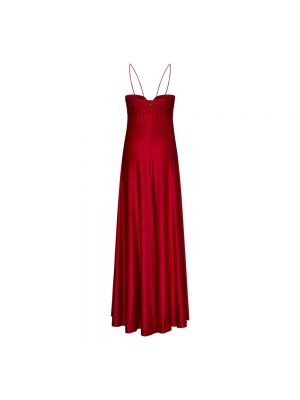 Sukienka długa Alexandre Vauthier czerwona