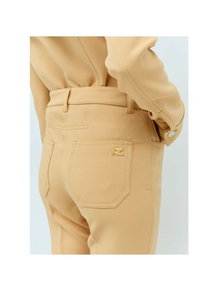Pantalones Courrèges beige