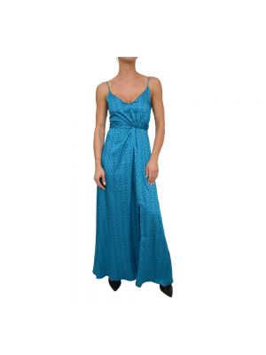 Sukienka długa Marella niebieska
