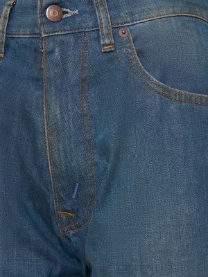 Jeans mit taschen Maison Margiela blau