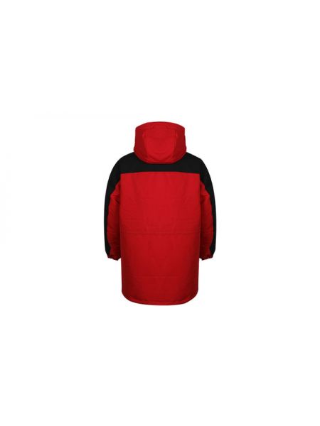 Длинная куртка с капюшоном с длинным рукавом Adidas красный