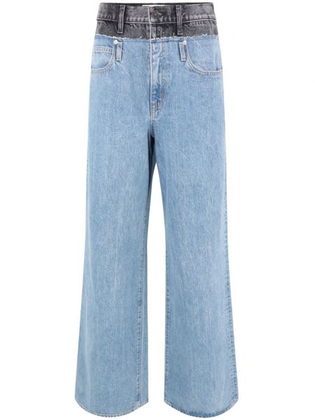 Forretning flared jeans Slvrlake blå