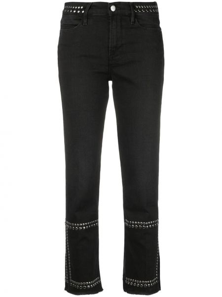 Straight leg-jeans Frame svart