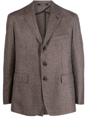 Lang blazer Tagliatore brun