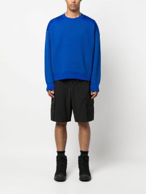 Pullover mit rundem ausschnitt Y-3 blau