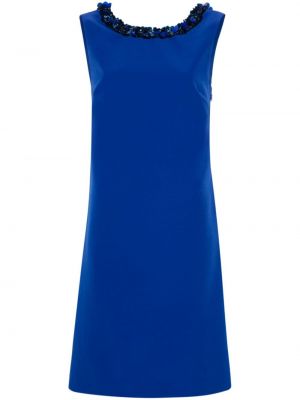 Μίντι φόρεμα με πετραδάκια P.a.r.o.s.h. μπλε