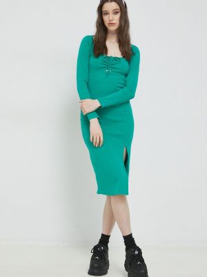 Sukienka mini Hollister Co. zielona