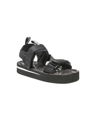 Sandály Emporio Armani černé