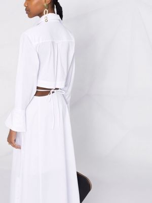 Dlouhé šaty Jonathan Simkhai bílé