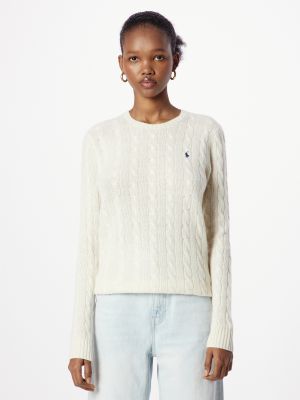 Пуловер Polo Ralph Lauren бяло