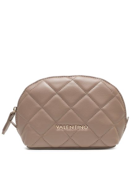 Чанта за козметика Valentino кафяво