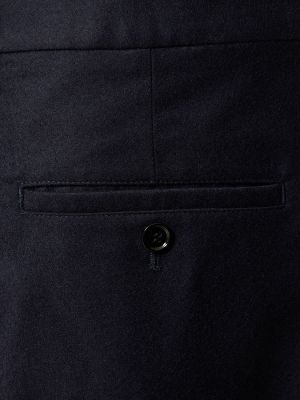 Vlněné kalhoty Ami Paris šedé
