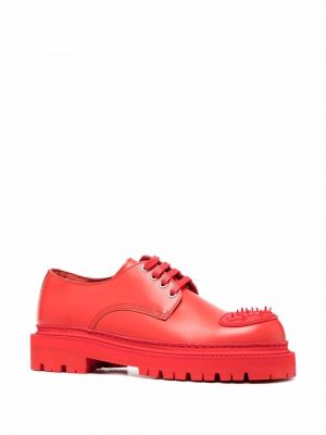 Dabīgās ādas derbija stila kurpes Camperlab sarkans
