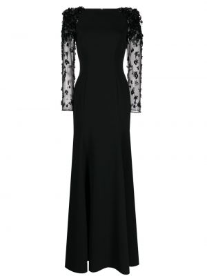 Sukienka wieczorowa tiulowa Jenny Packham czarna