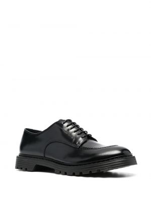 Nėriniuotos oksfordo batai su raišteliais Premiata juoda