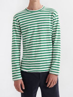 Camiseta de manga larga manga larga de cuello redondo Loreak Mendian verde