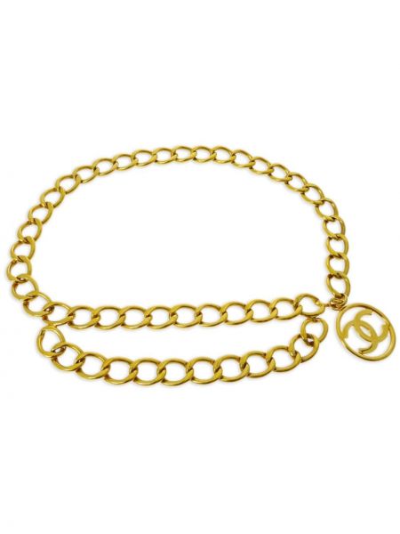 Opasok Chanel Pre-owned zlatá