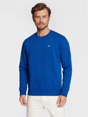 Fliso džemperis Tommy Jeans mėlyna