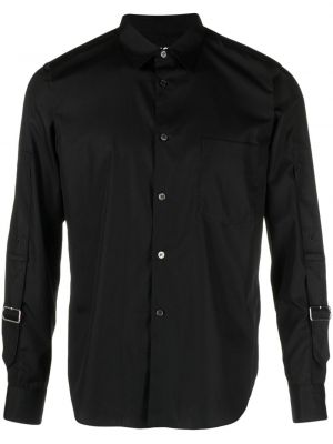 Bavlněná košile Black Comme Des Garçons černá
