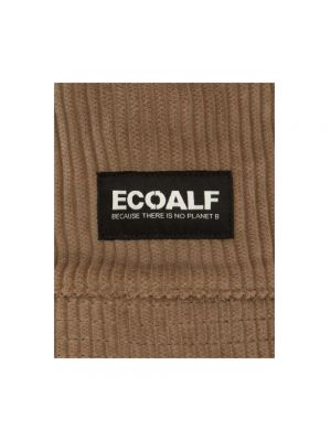 Gorro de algodón Ecoalf marrón