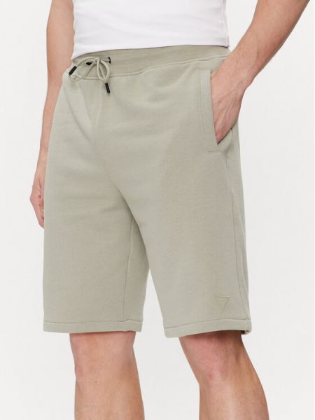 Kratke hlače slim fit Guess zelena