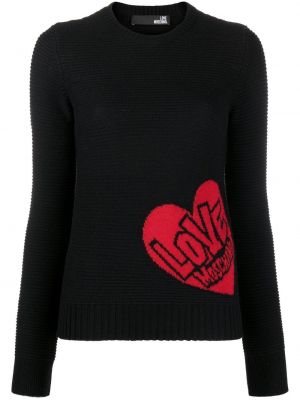 Tröja Love Moschino svart