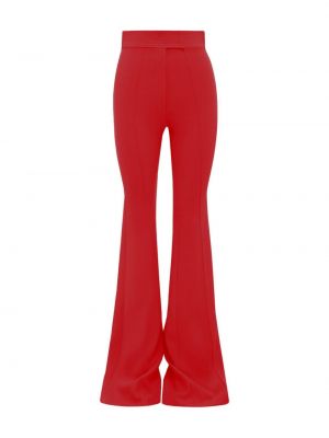 Pantaloni din crep Alex Perry roșu