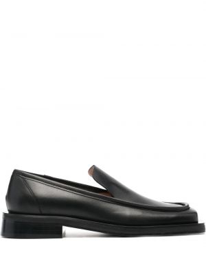 Skinn loafers Giaborghini svart