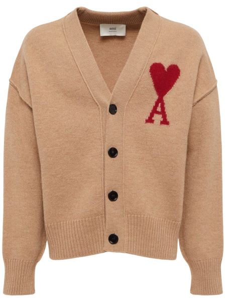 Ull cardigan Ami Paris