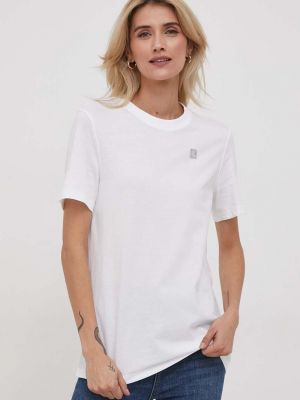 Тениска Calvin Klein Jeans бяло