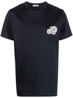 T-shirt Moncler blå