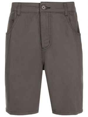 Pamučne bermuda kratke hlače Osklen siva
