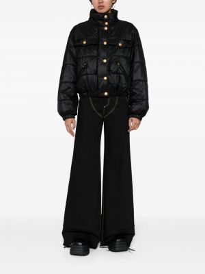 Pikowana kurtka puchowa Chanel Pre-owned czarna
